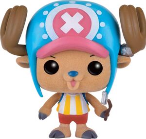 ONE PIECE POP! TELEVISION VINYL FIGURA TONY TONY CHOPPER (FLOCKED) 9 CM