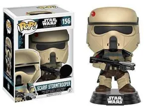 STAR WARS ROGUE ONE FIGURA 9 CM SCARIF STORMTROOPER VINYL POP! FUNKO 156   