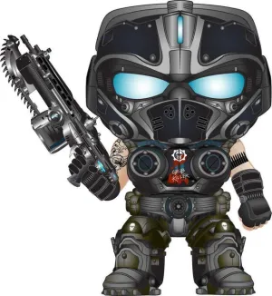GEARS OF WAR FIGURA 9 CM CLAYTON CARMINE VINYL POP                         