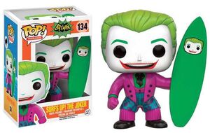 BATMAN FIGURA 9 CM THE JOKER SURF´S UP! VINYL POP                          