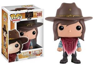 THE WALKING DEAD FIGURA 10 CM CARL GRIMES VINYL POP                        