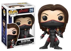 DAREDEVIL FIGURA 9 CM ELEKTRA VINYL POP                                    