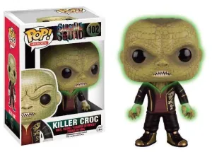 ESCUADRON SUICIDA FIGURA 10 CM KILLER CROC GLOW IN THE DARK                