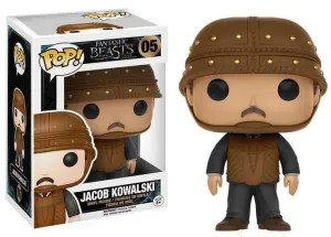 ANIMALES FANTASTICOS FIGURA 9 CM JACOB KOWALSKI VINYL POP                  