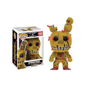 FIVE NIGHTS AT FREDDY'S FIGURA 9 CM SPRINGTRAP FLOCKED VINYL POP           