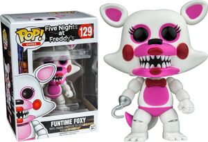 FIVE NIGHTS AT FREDDY'S FIGURA 9 CM FUNTIME FOXY VINYL POP                 