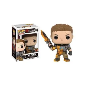 GEARS OF WAR FIGURA 9 CM JD FENIX SLIMED VINYL POP                         