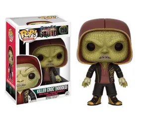 ESCUADRON SUICIDA FIGURA 9 CM KILLER CROC HOODED VINYL POP                 