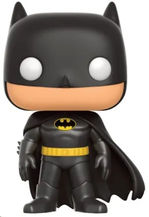 DC COMICS POP! HEROES FIGURA CLASSIC BATMAN (FLOWING CAPE) 9 CM                    