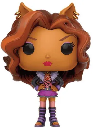MONSTER HIGH FIGURA 9 CM CLAWDEEN WOLF VINYL POP                           