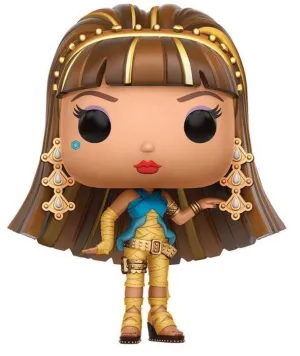 MONSTER HIGH FIGURA 9 CM CLEO DE NILE VINYL POP                            
