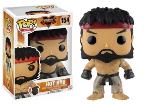 STREET FIGHTER FIGURA 10 CM HOT RYU VINYL POP                              