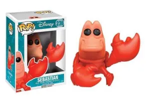 LA SIRENITA FIGURA 9 CM SEBASTIAN VINYL POP DISNEY                         