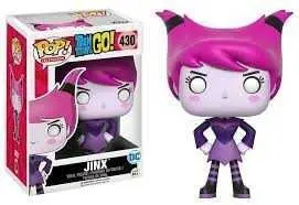 TEEN TITANS GO! FIGURA 9 CM JINX VINYL POP! FUNKO 430                      