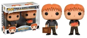 HARRY POTTER PACK 2 FIGURAS FRED & GEORGE WEASLEY VINYL POP                