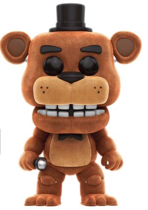 FIVE NIGHTS AT FREDDY'S FIGURA 9 CM FREDDY (FLOCKED) VINYL POP             