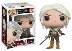 THE WITCHER FIGURA 9 CM CIRI VINYL POP                                     
