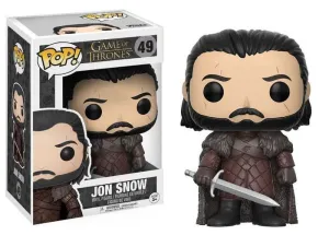 JUEGO DE TRONOS FIG 9 CM JON NIEVE VINYL POP                               