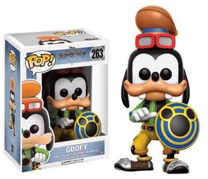 KINGDOM HEARTS FIGURA 9 CM GOOFY VINYL POP                                 