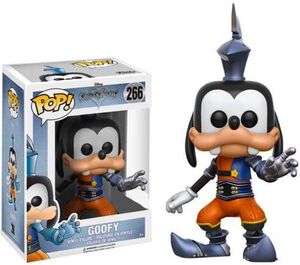 KINGDOM HEARTS FIGURA 9 CM GOOFY (ARMOURED) VINYL POP DISNEY               