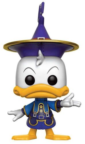 KINGDOM HEARTS FIGURA 9 CM DONALD (ARMOURED) VINYL POP DISNEY              