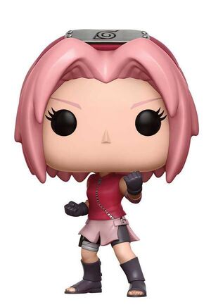 NARUTO SHIPPUDEN FIGURA 9CM SAKURA VINYL POP                               
