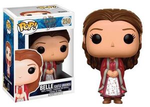 LA BELLA Y LA BESTIA FIGURA 9 CM BELLE (CASTLE GROUNDS) VINYL POP! F-250   