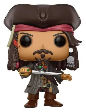 PIRATAS DEL CARIBE FIGURA 9 CM JACK SPARROW VINYL POP                      
