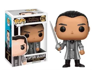 PIRATAS DEL CARIBE FIGURA 9 CM CAPTAIN SALAZAR VINYL POP CLASSIC VERSION   