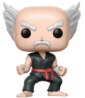 TEKKEN FIGURA 9 CM HEIHACHI VINYL POP! FUNKO 171                           