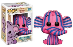WINNIE THE POOH FIGURA 9 CM HEFFALUMP PINK & PURPLE STRIPE VINYL POP       