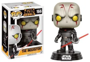 STAR WARS REBELS FIGURA 9 CM THE INQUISITOR VINYL POP                      
