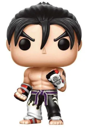 TEKKEN FIGURA 9 CM JIN KAZAMA B&W SUIT VINYL POP TEKKEN FIGURA 9 CM JIN KAZAMA B&W SUIT VINYL POP