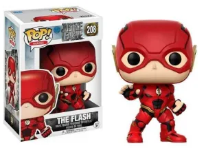 LIGA DE LA JUSTICIA FIGURA 9 CM FLASH VINYL POP                            