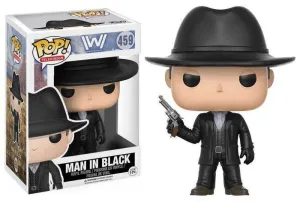 WESTWORLD FIGURA 9 CM MAN IN BLACK VINYL POP                               