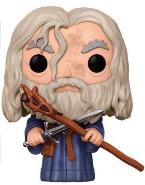 EL SEÑOR DE LOS ANILLOS FIGURA 9 CM GANDALF VINYL POP                      