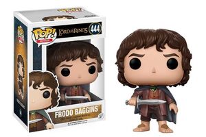 EL SEÑOR DE LOS ANILLOS FIGURA 9 CM FRODO BAGGINS VINYL POP                