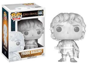 EL SEÑOR DE LOS ANILLOS FIGURA 9 CM FRODO BAGGINS (INVISIBLE) VINYL POP    