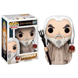 EL SEÑOR DE LOS ANILLOS POP VINYL 10CM SARUMAN                             