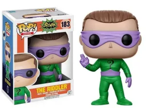 BATMAN 1966 FIGURA 9 CM THE RIDDLER DC COMICS VINYL POP!                   