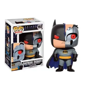 BATMAN THE ANIMATED SERIES FIGURA 9 CM BATMAN ROBOT VINYL POP!             