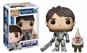 TROLLHUNTERS FIGURA 9 CM JIM WITH GNOME VINYL POP                          