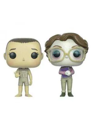 STRANGER THINGS FIGURAS 9 CM UPSIDE DOWN ELEVEN & BARB VINYL POP           