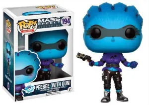 MASS EFFECT ANDROMEDA FIGURA 9 CM PEEBEE (WITH GUN) VINYL POP              