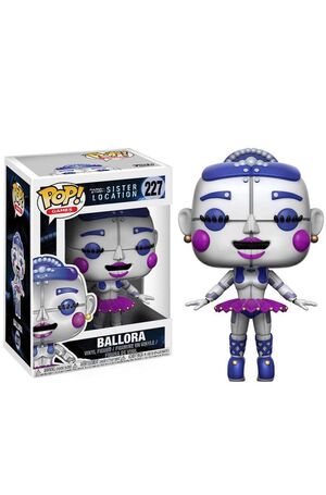 FIVE NIGHTS AT FREDDY'S FIGURA 9 CM BALLORA VINYL POP! FUNKO 227           