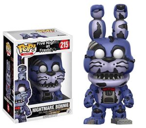 FIVE NIGHTS AT FREDDY'S FIGURA 9 CM NIGHTMARE BONNIE VINYL POP             