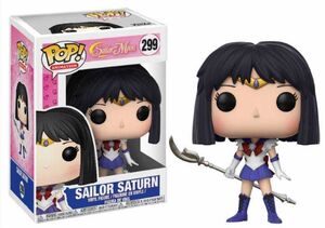 SAILOR MOON FIGURA 9 CM SAILOR SATURN VINYL POP! FUNKO 299                 