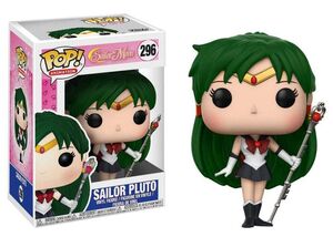 SAILOR MOON FIGURA 9 CM SAILOR PLUTO VINYL POP! FUNKO 296                  