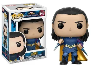 THOR RAGNAROK FIGURA 9 CM LOKI VINYL POP!                                  