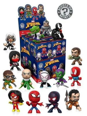 SPIDER-MAN MINIFIGURAS 5 CM MYSTERY MARVEL COMICS (SURTIDO)                